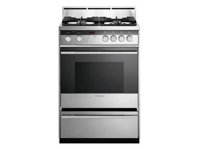 24" Fisher & Paykel 2.0 Cu. Ft. Full Gas Range - OR24SDMBGX2