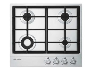 24" Fisher & Paykel  Gas on Steel Cooktop - CG244DNGX1