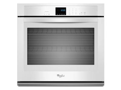 27" Whirlpool® 4.3 cu. ft. Single Wall Oven with SteamClean Option - WOS51EC7AW