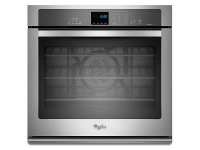 27" Whirlpool Gold® 4.3 cu. ft. Single Wall Oven with True Convection Cooking - WOS92EC7AS