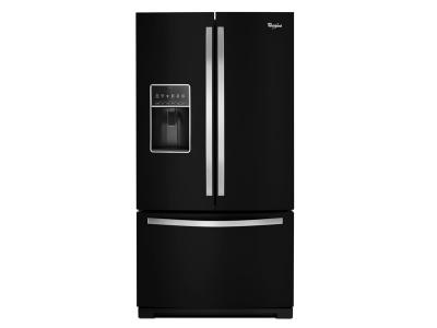 36" Whirlpool 27 cu. ft. French Door Bottom Freezer Refrigerator with StoreRight™ System - WRF757SDEE