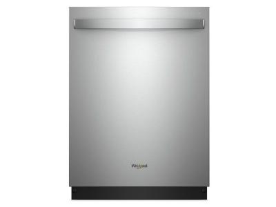 Whirlpool Smart Stainless Steel Tub Third Level Rack Dishwasher with TotalCoverage Spray Arm - WDT975SAHZ