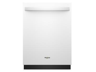 Whirlpool Smart Stainless Steel Tub Third Level Rack Dishwasher with TotalCoverage Spray Arm - WDT970SAHW
