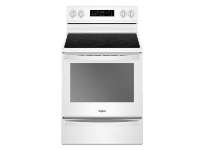 30" Whirlpool 6.4 Cu. Ft. Freestanding Electric Range With Frozen Bake Technology - YWFE775H0HW