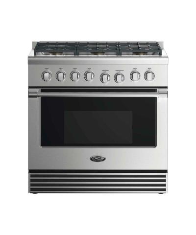 36" DCS 4.8 Cu. Ft. Dual Fuel Range With 6 Burners - RDV2366L