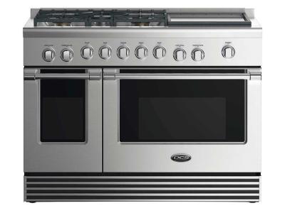 48" DCS Dual Fuel Range With 5 Burners And Griddle - RDV2485GDL