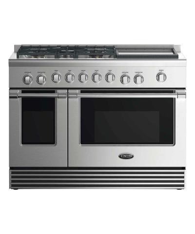 48" DCS Dual Fuel Range With 5 Burners And Griddle - RDV2485GDN