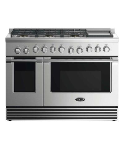 48" DCS Dual Fuel Range With 6 Burners And Griddle - RDV2486GDL