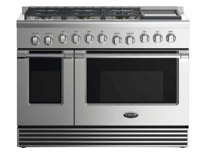 48" DCS Dual Fuel Range With 6 Burners And Griddle - RDV2486GDL