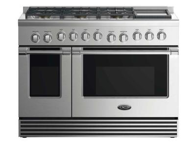 48" DCS Dual Fuel Range With 6 Burners And Griddle - RDV2486GDN