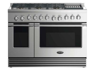 48" DCS Dual Fuel Range 6 Burners With Grill - RDV2486GLL