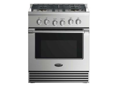 30" DCS 4.6 Cu. Ft. Gas Range With 4 Burners - RGV2304N