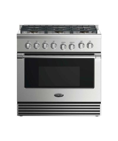 36" DCS Gas Range: 6 burners - RGV2366L