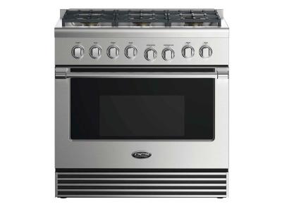 36" DCS Gas Range: 6 burners - RGV2366L