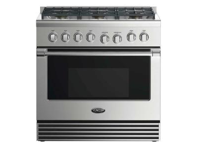 36" DCS 5.3 Cu. Ft. Gas Range With 6 Burners - RGV2366N