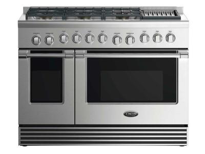 48" DCS Gas Range With 6 Burners And Grill - RGV2486GLL