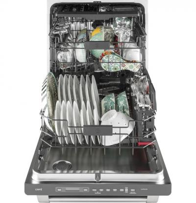 Café Built-In Tall Tub Dishwasher with Hidden Controls - CDT865SMJDS