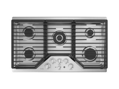 36" GE Profile  Built-In Gas Deep Recessed Edge-to-Edge Cooktop - PGP9036SLSS