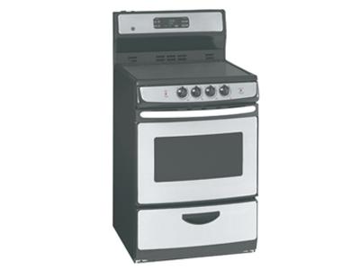 24" GE  Free Standing Electric Self Clean Range - JCAP760SMSS