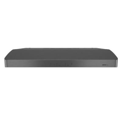 30" Broan Elite 600 CFM Undercabinet Range Hood In Black Stainless Steel - ERLE130BLS