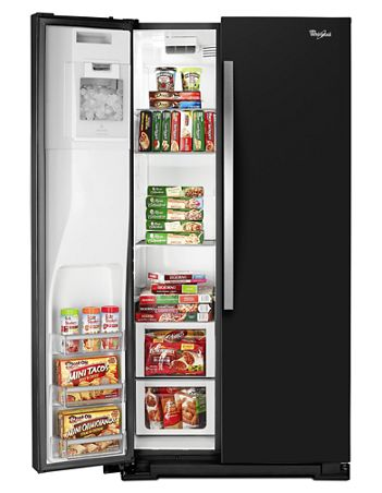 Whirlpool 36-inch Wide Side-by-Side Counter Depth Refrigerator with StoreRight Dual Cooling System - 20 cu. ft. - WRS970CIDE