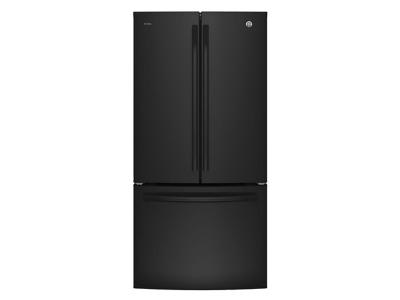 33" GE Profile 24.5 Cu. Ft. French Door Bottom-Mount With Factory Installed Icemaker - PNE25NGLKBB