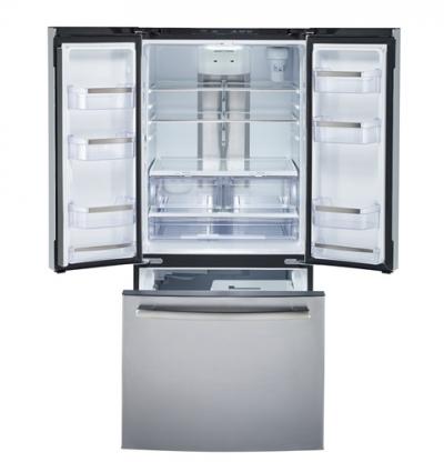 33" GE Profile 24.5 Cu. Ft. French Door Bottom-Mount With Factory Installed Icemaker - PNE25NSLKSS