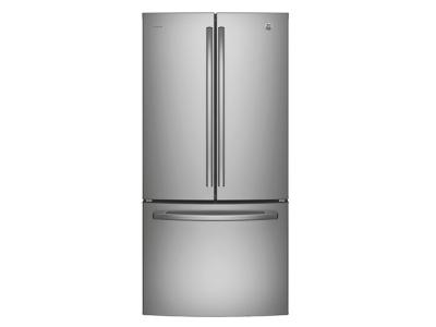 33" GE Profile 24.5 Cu. Ft. French Door Bottom-Mount With Factory Installed Icemaker - PNE25NSLKSS