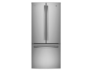 30" GE Profile 20.8 Cu. Ft. French Door Bottom-Mount With Factory Installed Icemaker - PNE21NSLKSS