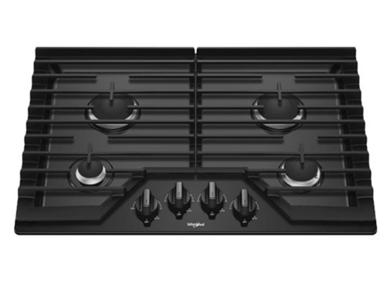 Whirlpool WCG55US0HS 30" Gas Cooktop With EZ2Lift Hinged CastIron