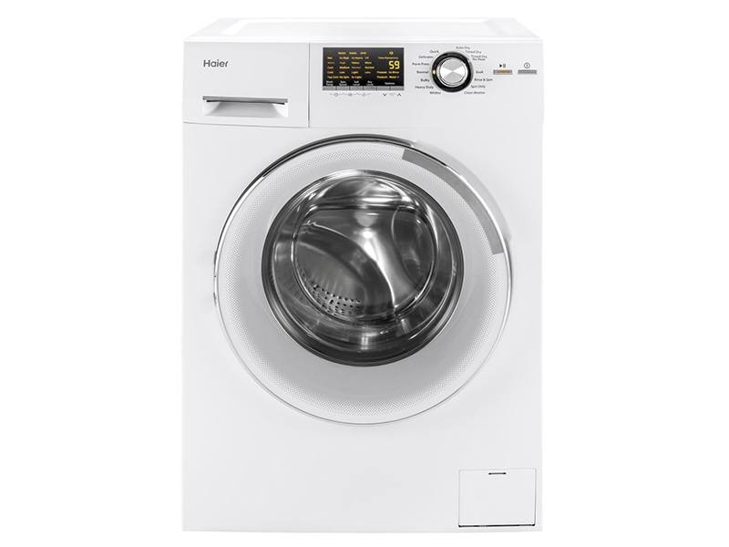 Haier HLC1700AXW 24" 2.0 Cu. Ft. Front Load Washer/Dryer Combo
