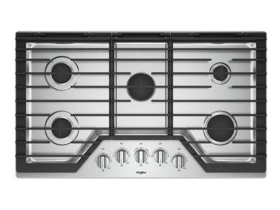 36" Whirlpool Cooktop With Griddle - WCG97US6HS