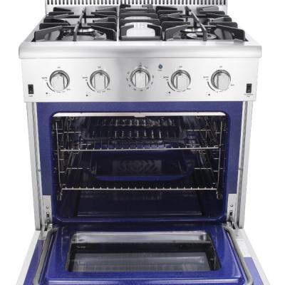 30" ThorKitchen 4.2 Cu. Ft. Professional Gas Range In Stainless Steel - HRG3080U