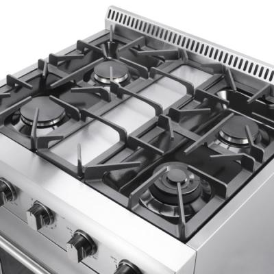 30" ThorKitchen 4.2 Cu. Ft. Professional Gas Range In Stainless Steel - HRG3080U