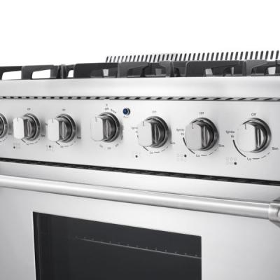 36" ThorKitchen 5.2 Cu. Ft. Pro-style 6 Stainless Steel Burner Gas Range - HRG3618U