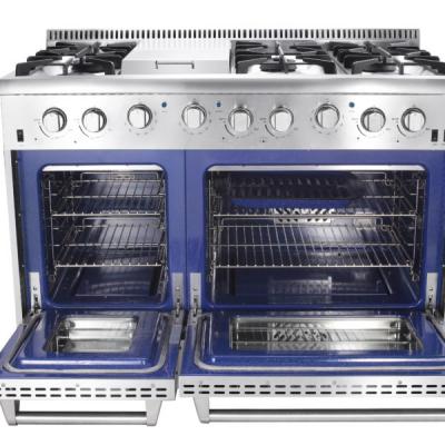 48" ThorKitchen 6 Burner Stainless Steel Professional Gas Range - HRG4808U