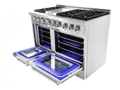 48" Thorkitchen Professional Gas Range In Stainless Steel - TKG4801U