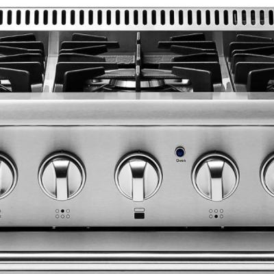 36" ThorKitchen Professional Dual Fuel Range In Stainless Steel - HRD3606U