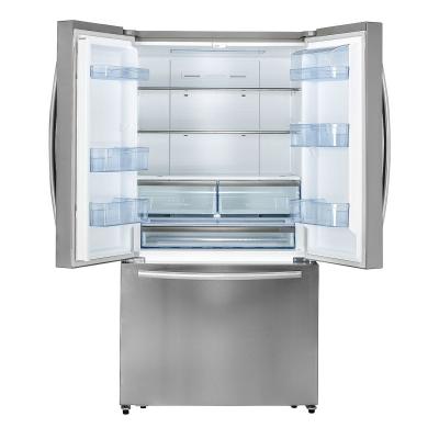 36" ThorKitchen 15 Cu. Ft. Free Standing Counter Depth French Door Refrigerator In Stainless Steel - TKF3601U