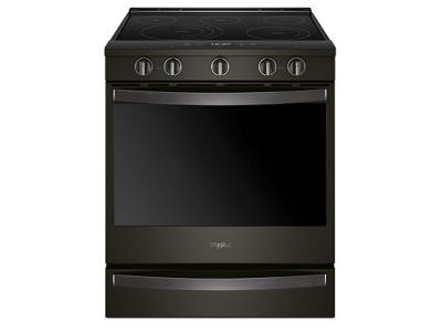 30" Whirlpool 6.4 Cu. Ft. Smart Slide-in Electric Range with Frozen Bake Technology - YWEE750H0HV