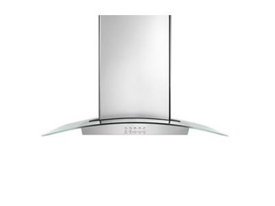 30" Whirlpool Convertible Glass Kitchen Ventilation Hood With Glass Edge LED Lighting - WVW75UC0DS