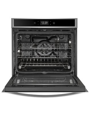 30" Whirlpool 5.0 cu. ft. Smart Single Wall Oven with True Convection Cooking - WOS97EC0HZ