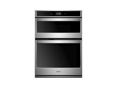 30" Whirlpool 10.0 cu. ft. Smart Double Wall Oven with True Convection Cooking - WOD97EC0HZ