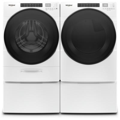 27" Whirlpool 7.4 Cu. Ft. Front Load Electric Dryer With Intiutitive Touch Controls - YWED6620HW