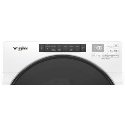 27" Whirlpool 7.4 Cu. Ft. Front Load Electric Dryer With Intiutitive Touch Controls - YWED6620HW