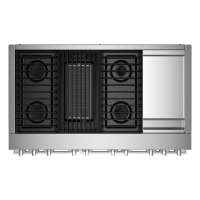 48" Jenn-Air Noir Dual-Fuel Professional Range - JDRP748HM