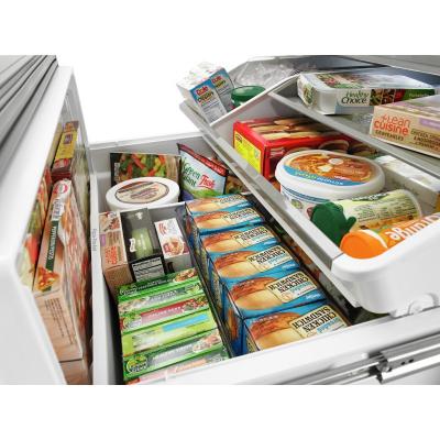 36" Whirlpool 32 cu. ft  French Door Refrigerator with Infinity Slide Shelf - WRF993FIFM