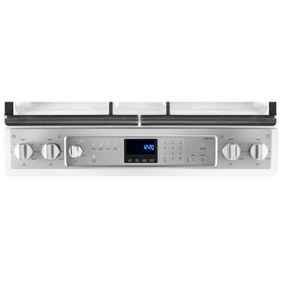 30" Whirlpool 5.8 Cu. Ft. Front Control Gas Range with EZ-2-Lift - WEG745H0FH