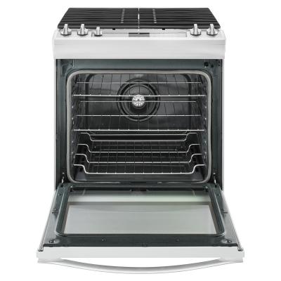 30" Whirlpool 5.8 Cu. Ft. Front Control Gas Range with EZ-2-Lift - WEG745H0FH