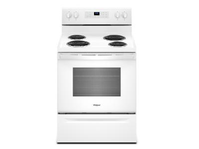 whirlpool electric range with coils